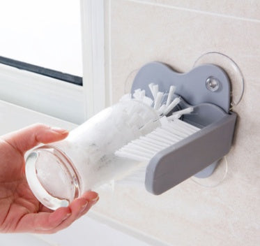 Creative Suction Wall Cup Cleaning Brush