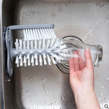 Creative Suction Wall Cup Cleaning Brush